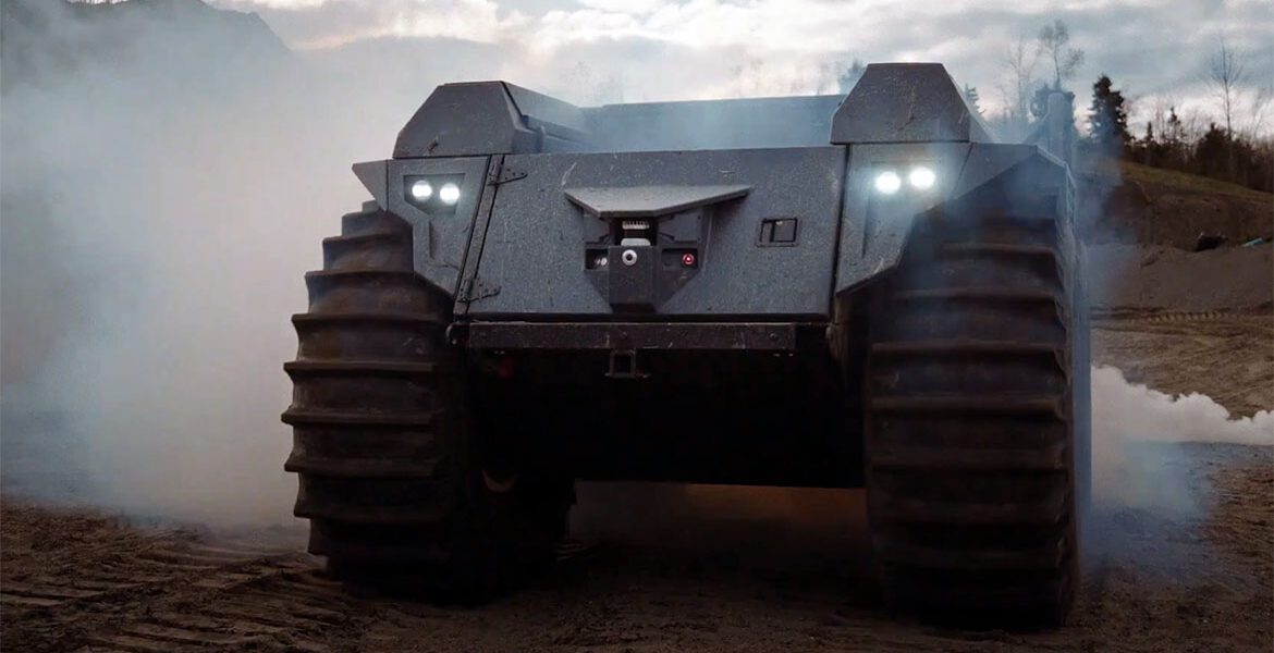 Rheinmetall’s Mission Master SP Autonomous and Unmanned Ground Vehicle.