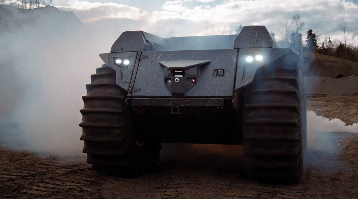 Rheinmetall’s Mission Master SP Autonomous and Unmanned Ground Vehicle.