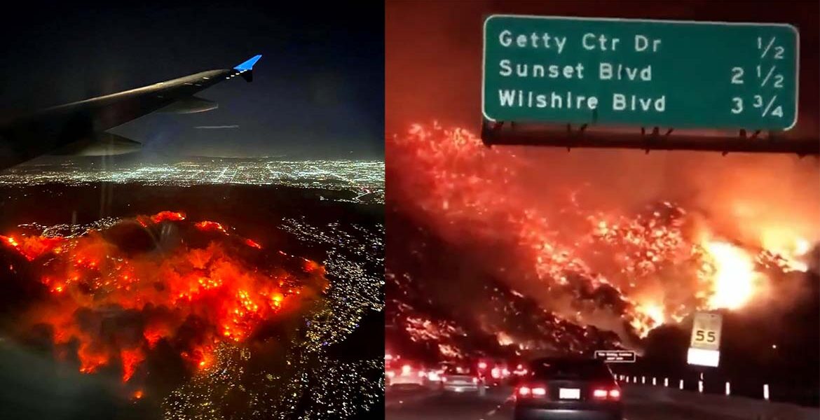 California wild fires 2025