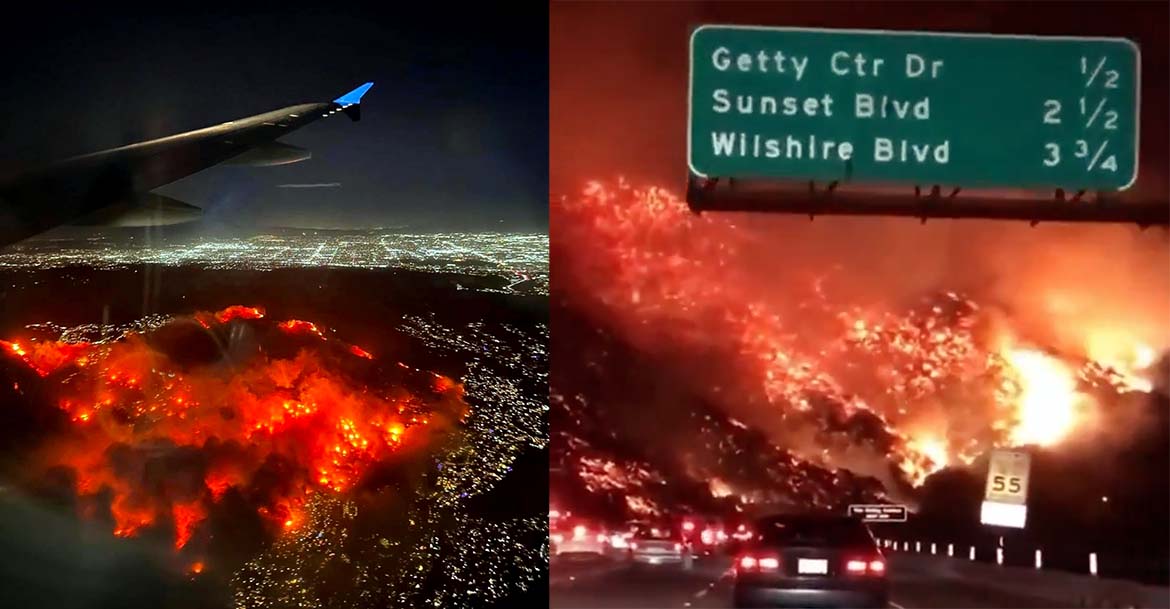 California wild fires 2025