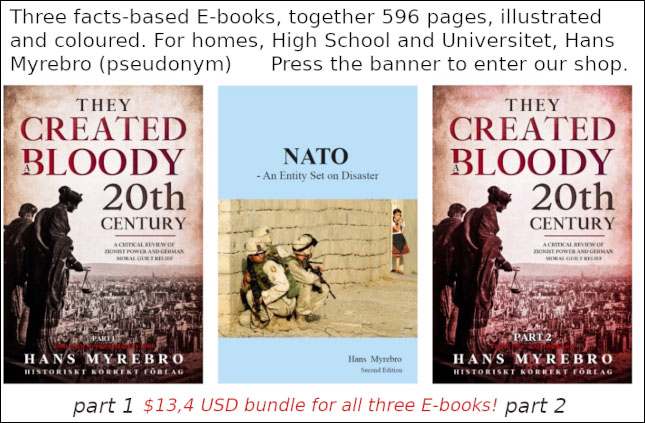 Bokbanner för Hans Myrebros böcker