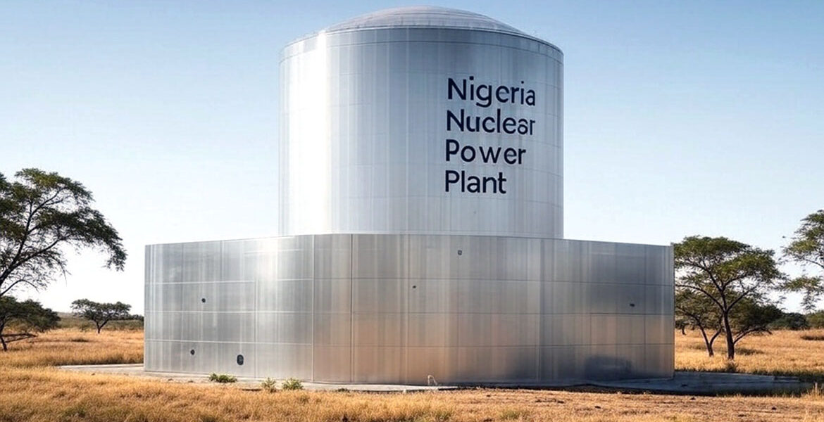 A hypothetical Nigerian small nuclear power plant (SMR). Image: GrokAI@NewsVoice