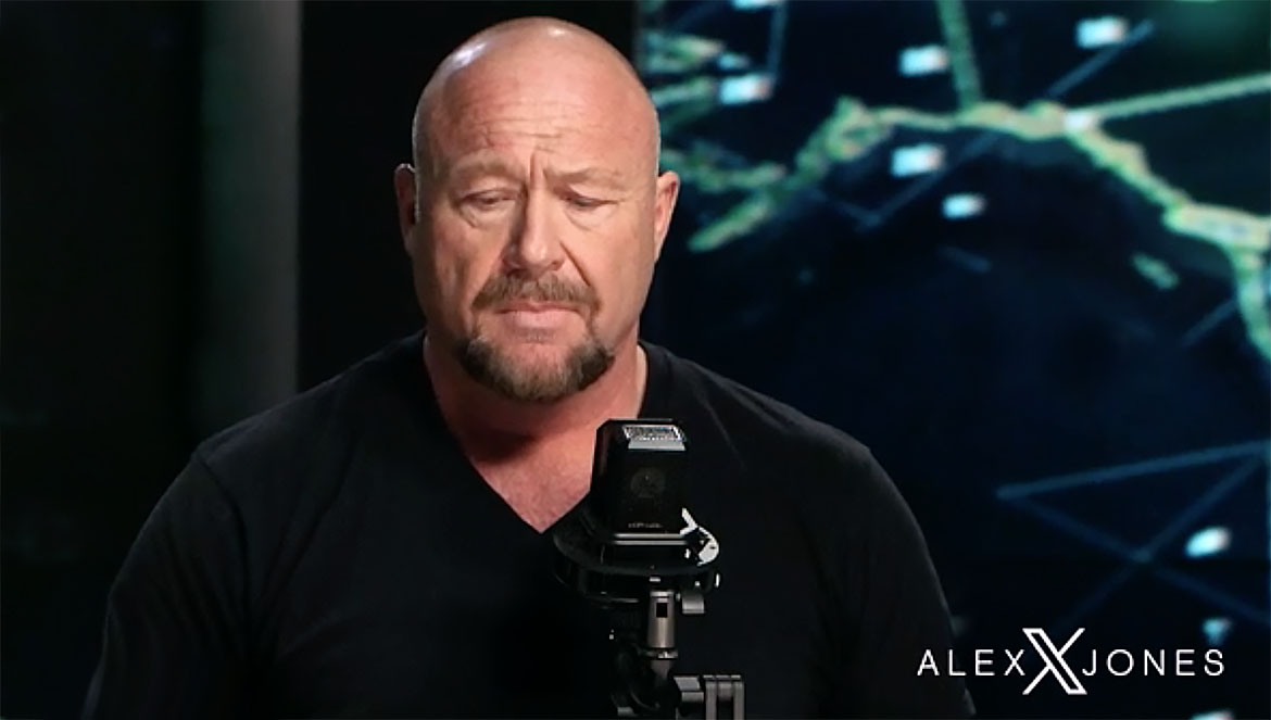Alex Jones, 12 Mars 2025.