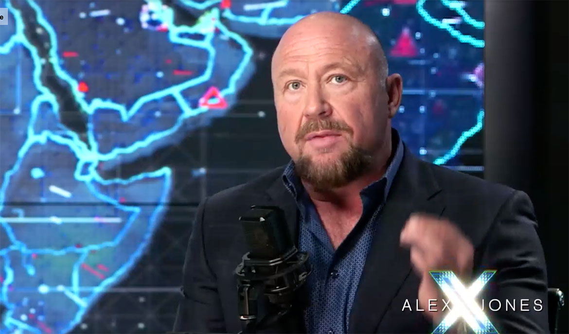 Alex Jones, 2025.