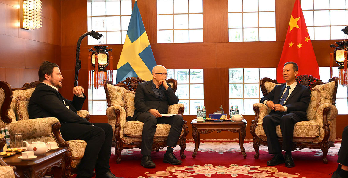 Interview with Ambassador Cui Aimin - Christian Pavón - Torbjorn Sassersson - Cui Aimin
