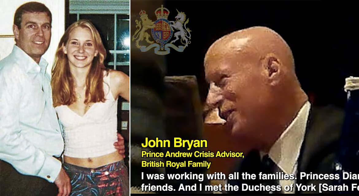 Prince Andrew, Virginia Giuffre och John Bryan