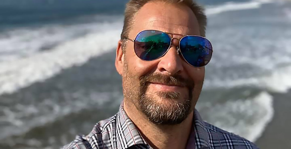 Mikael Höglind, selfie, Santa Monica