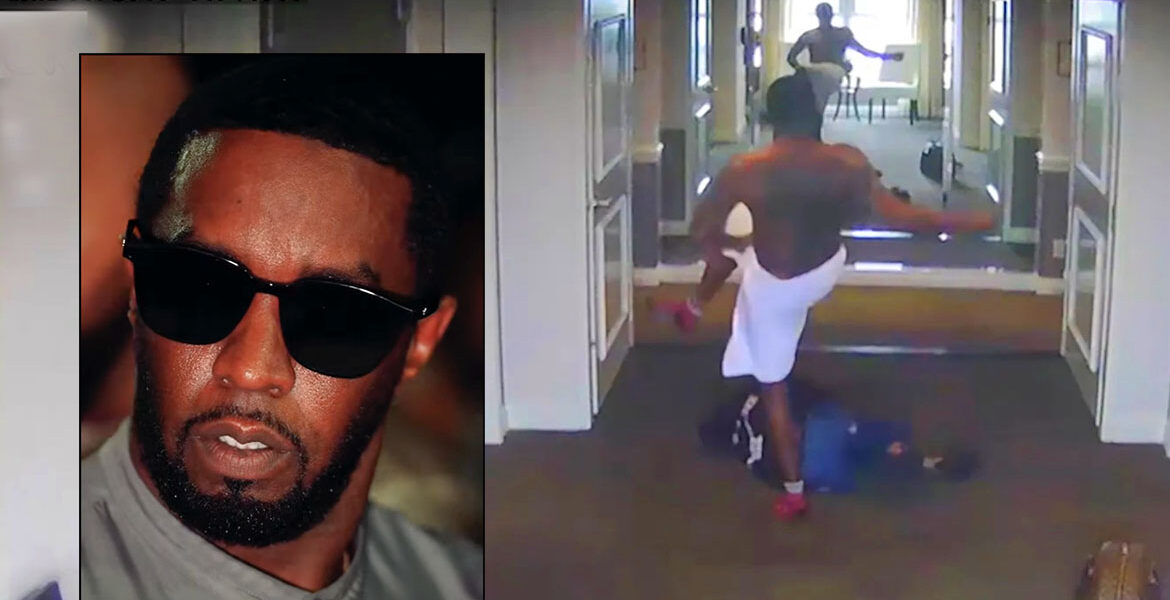 A Sean Combs assault was recorded by a hotel security camera, 2016.