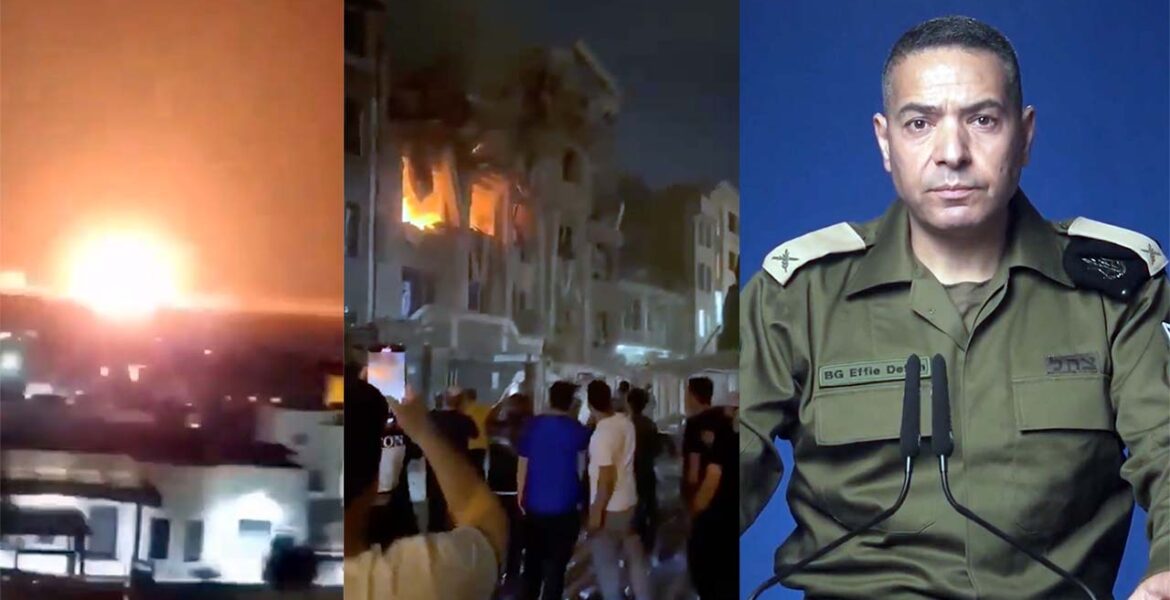 Israel strikes Iran June 13, 2025