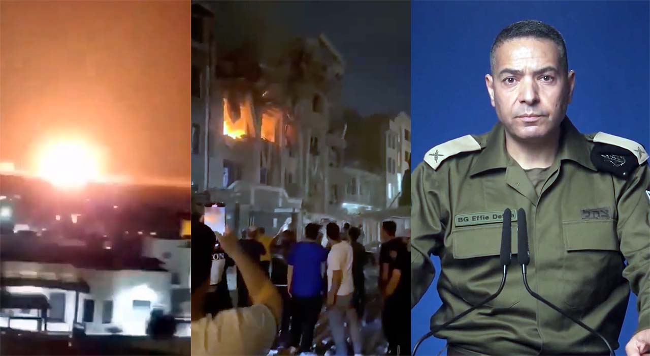 Israel strikes Iran June 13, 2025