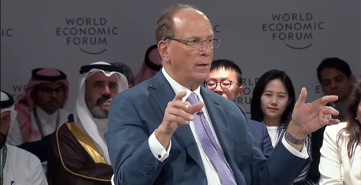 Larry Fink, VD på Blackrock