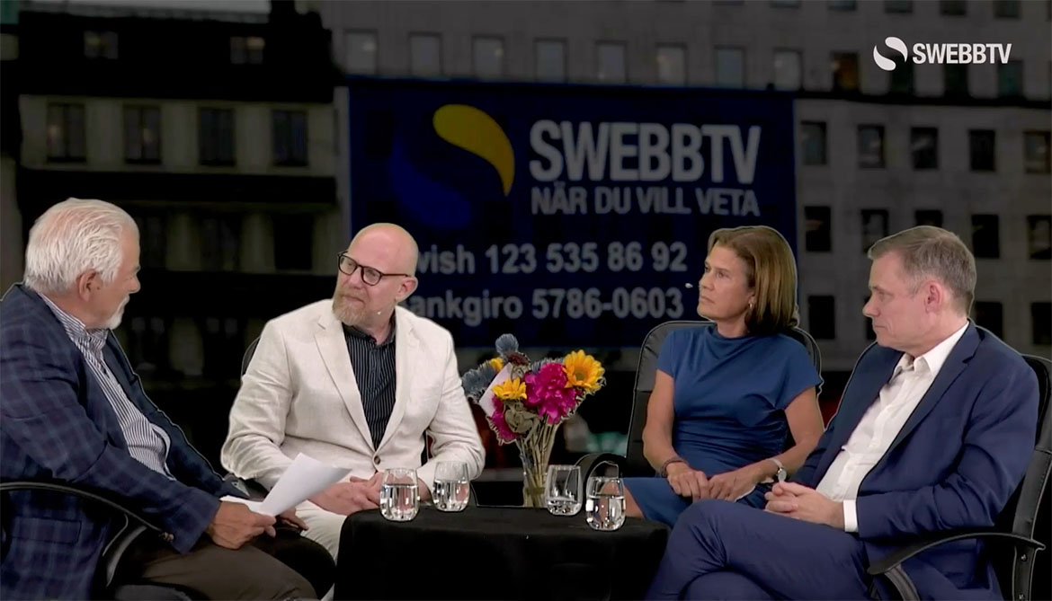 Med anledning av lanseringen av det nya politiska partiet ”Sverige först” intervjuade Mikael Willgert från SwebbTV några av representanterna.