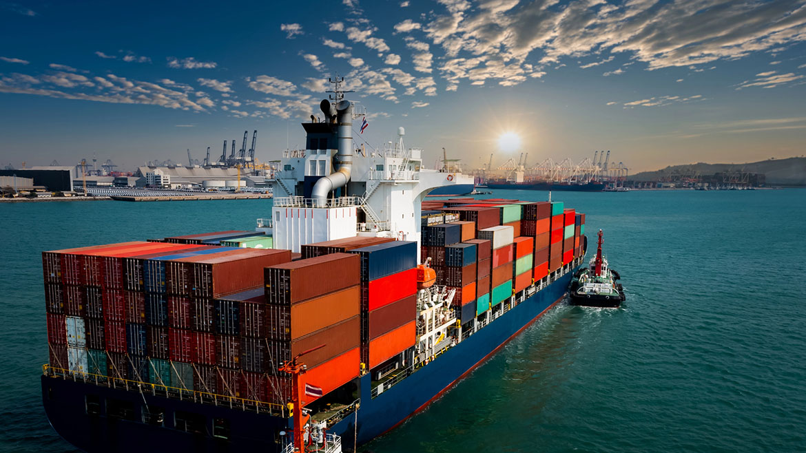 Containership containerskepp