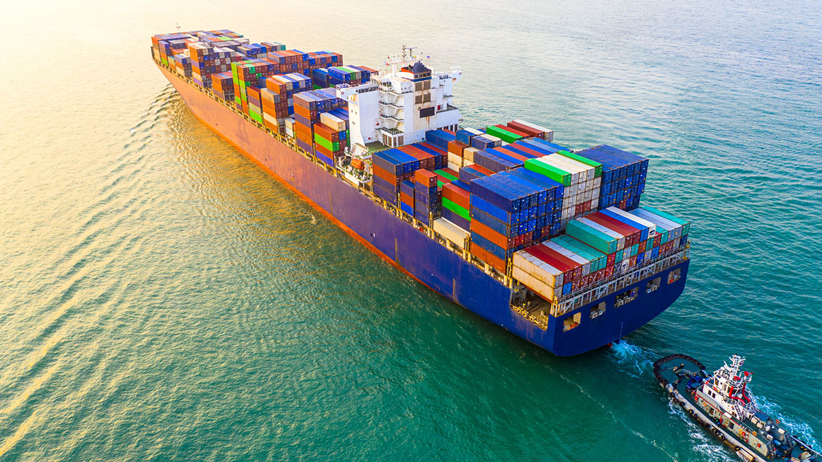Containership containerskepp