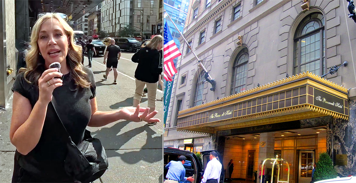 Brooker T. Jones och Roosevelt Hotel i New York City.