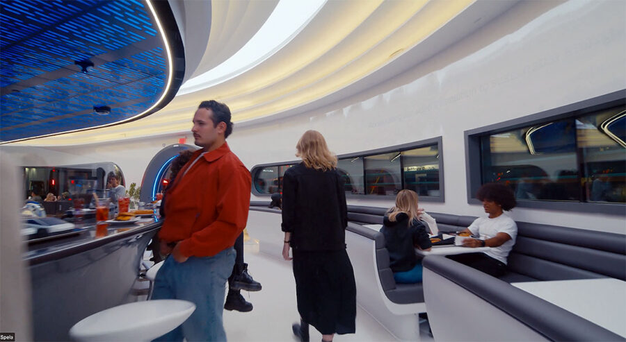 Tesla Diner and Drive-in