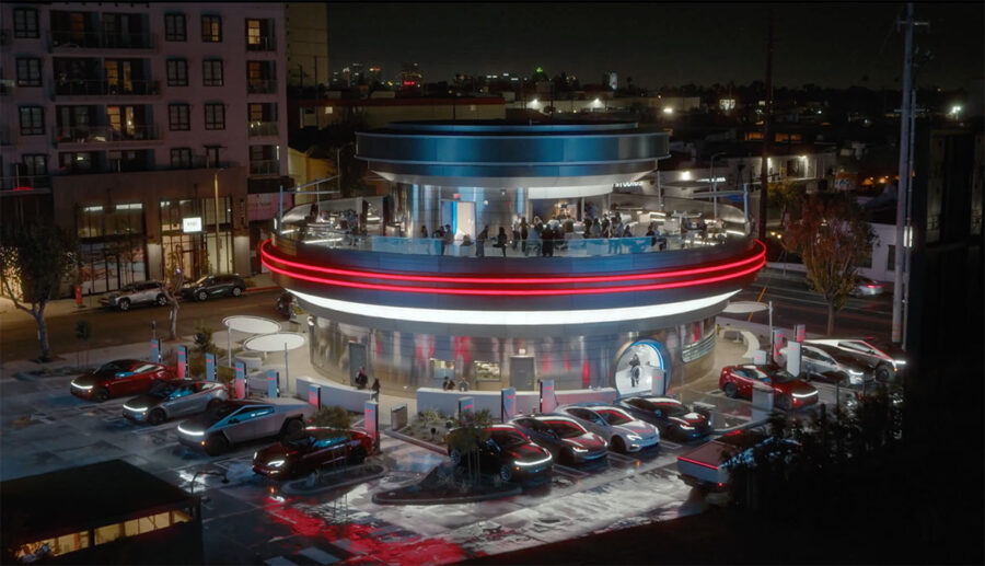 Tesla Diner and Drive-in