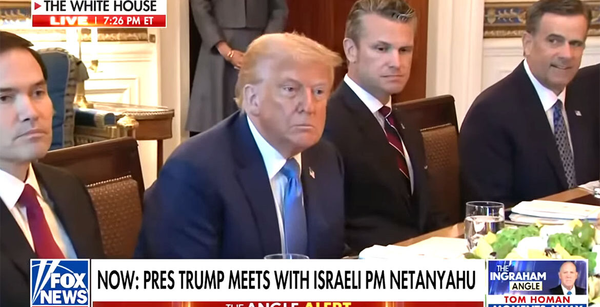 Trump - Netanyahu meeting, July 8, 2025