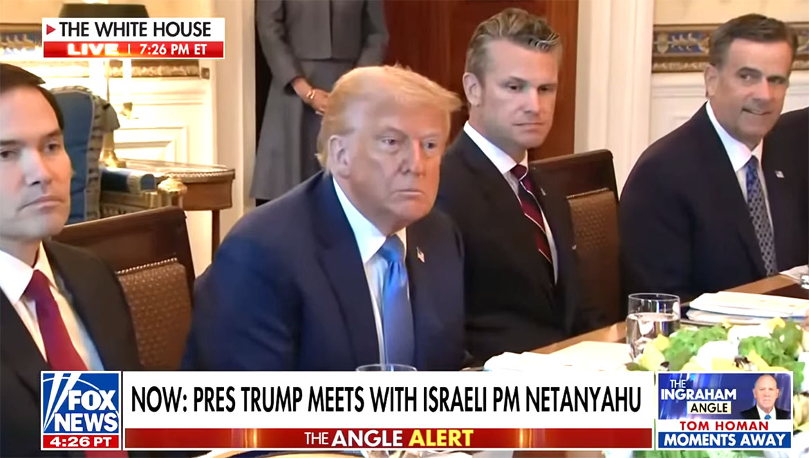 Trump - Netanyahu meeting, July 8, 2025