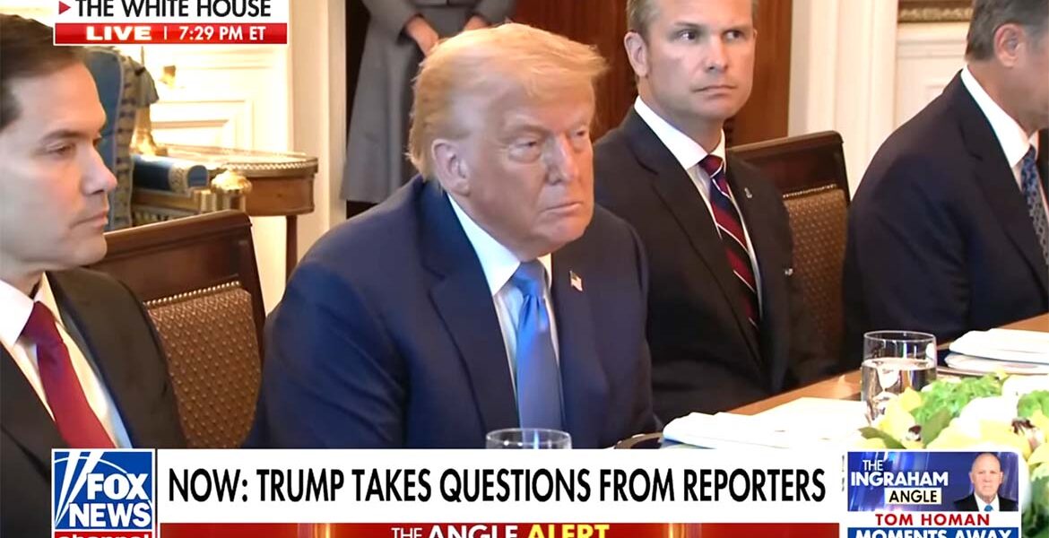 Trump - Netanyahu meeting, July 8, 2025