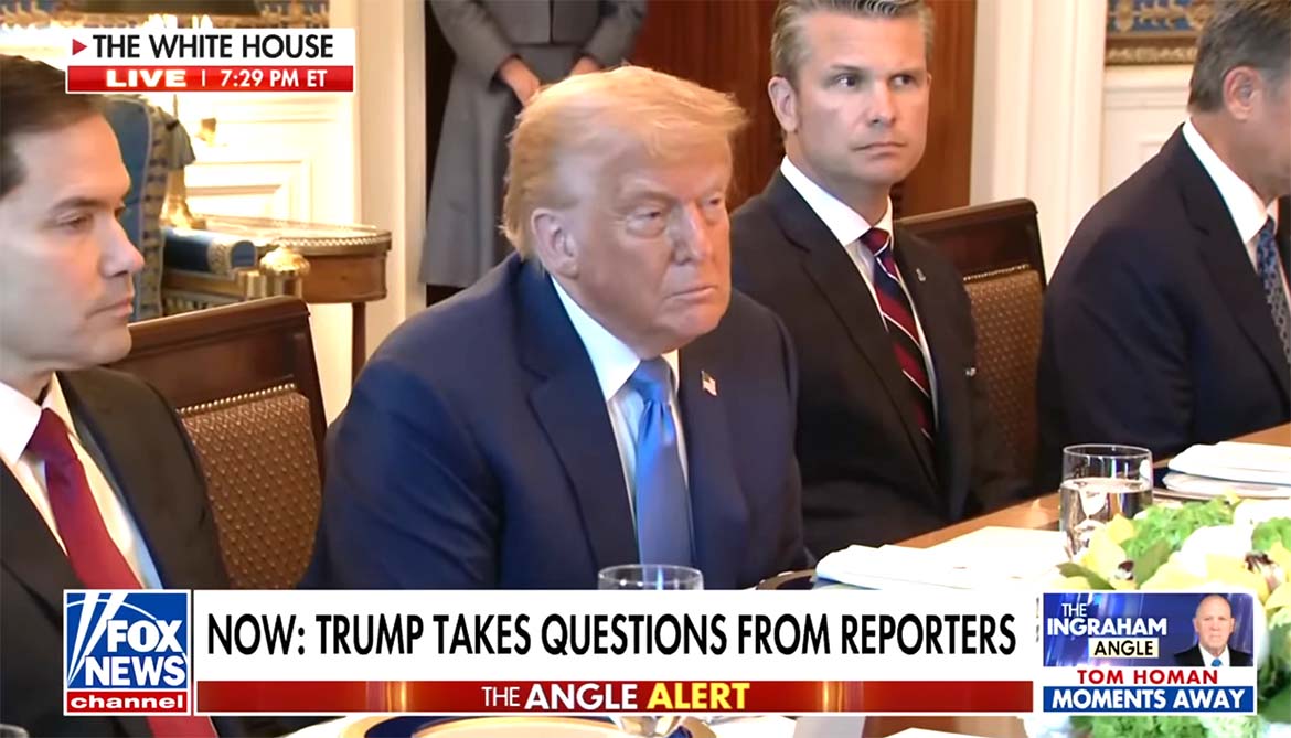 Trump - Netanyahu meeting, July 8, 2025