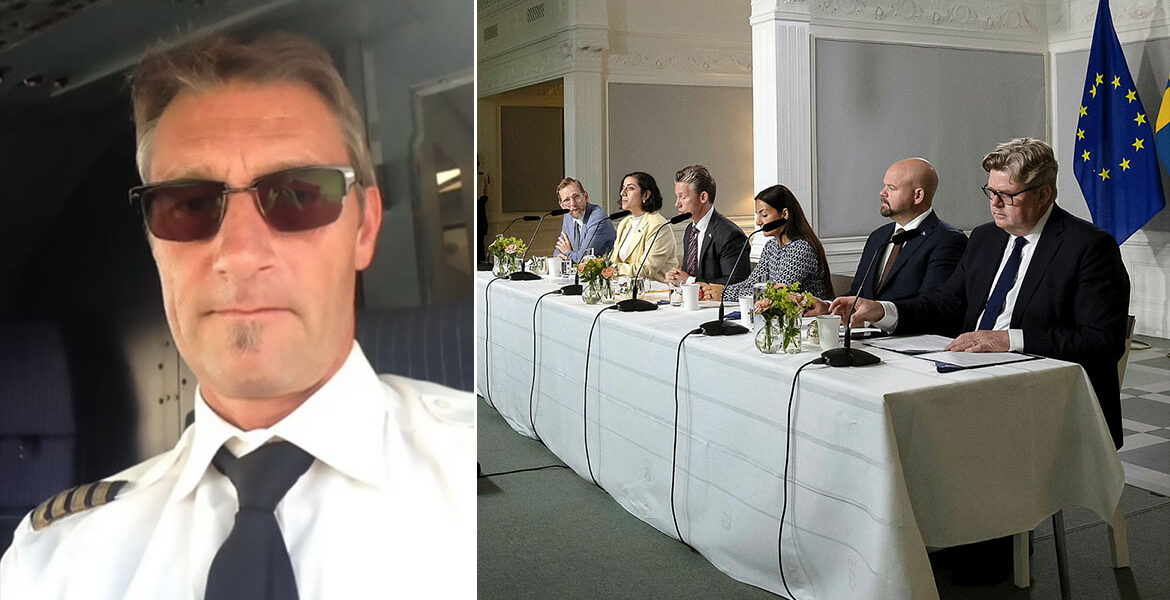 Ulf Gabrielsson och Regeringens sommarfika den 3 juli 2025.