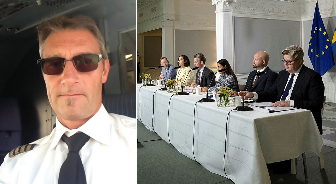 Ulf Gabrielsson och Regeringens sommarfika den 3 juli 2025.