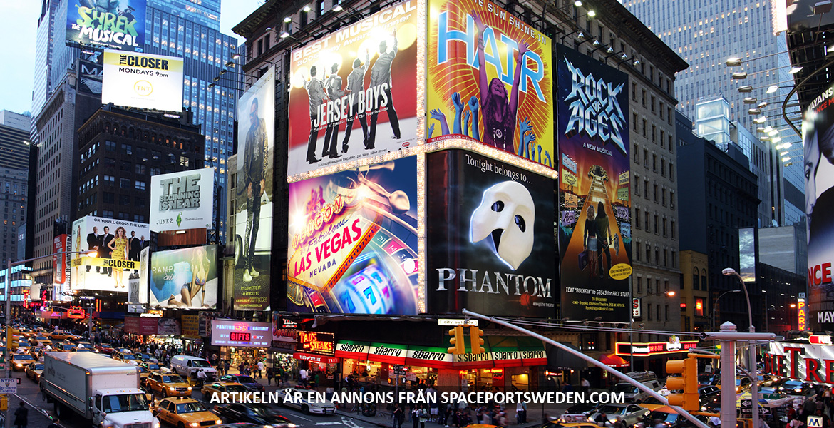 Times Square vid 7th Avenue, Manhattan
