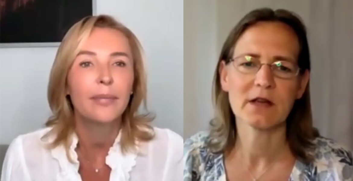 Aga Wilson and Ute Krüger, July 2025