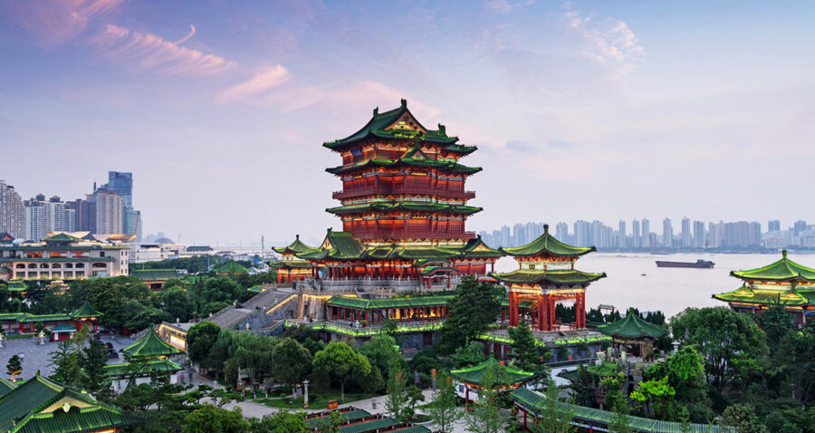 Tengwang Pavilion i Nanchang, Kina.