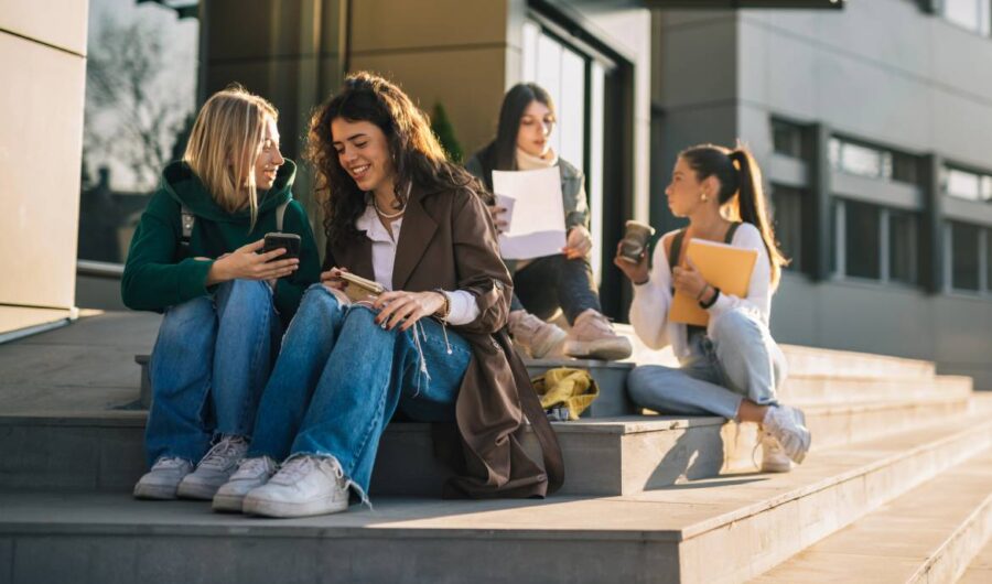 Student/elever i skolan.