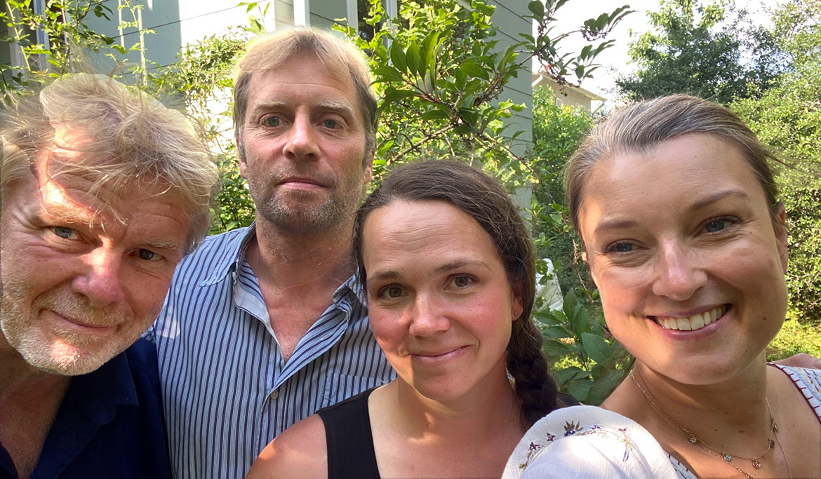 Jörgen Andersson, Per Shapiro, Kristina Forsberg och Rosie Gustavsson.