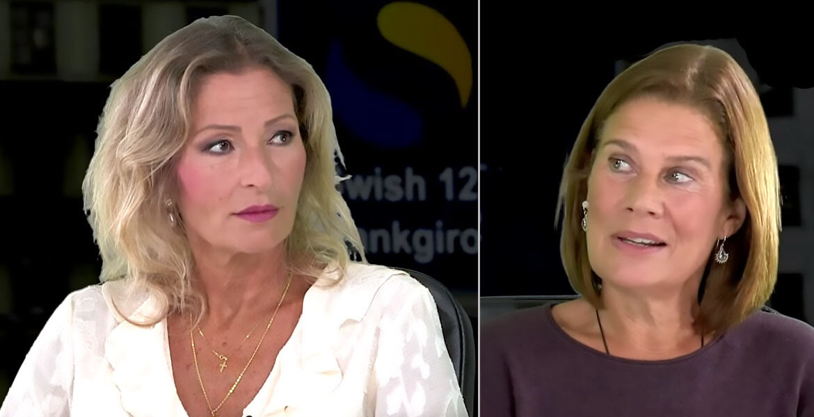 Katerina Janouch och Elsa Widding