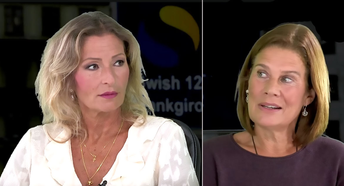 Katerina Janouch och Elsa Widding