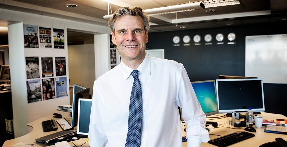 Johan Hansson, VD på Stampen