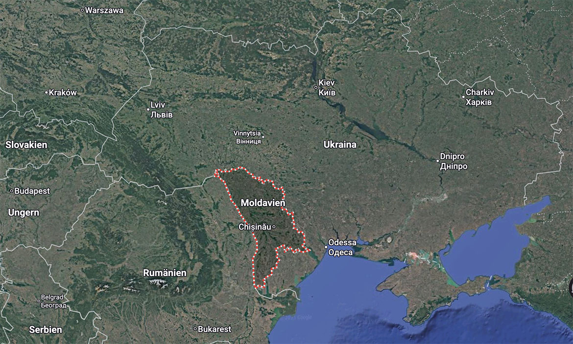 Moldavia | Google Maps