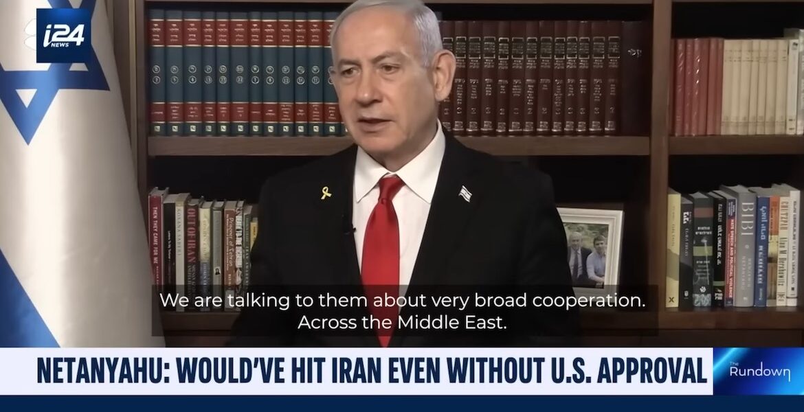 Netanyahu confirms a very broad cooperation with the the U.S. across the Middle East | Photo: i24News.tv
