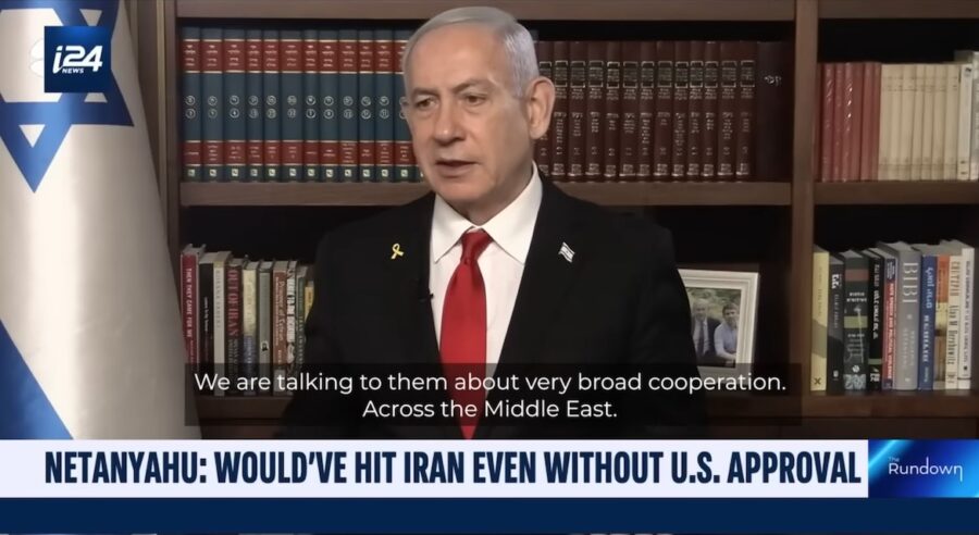 Netanyahu confirms a very broad cooperation with the U.S. across the Middle East | Photo: i24News.tv