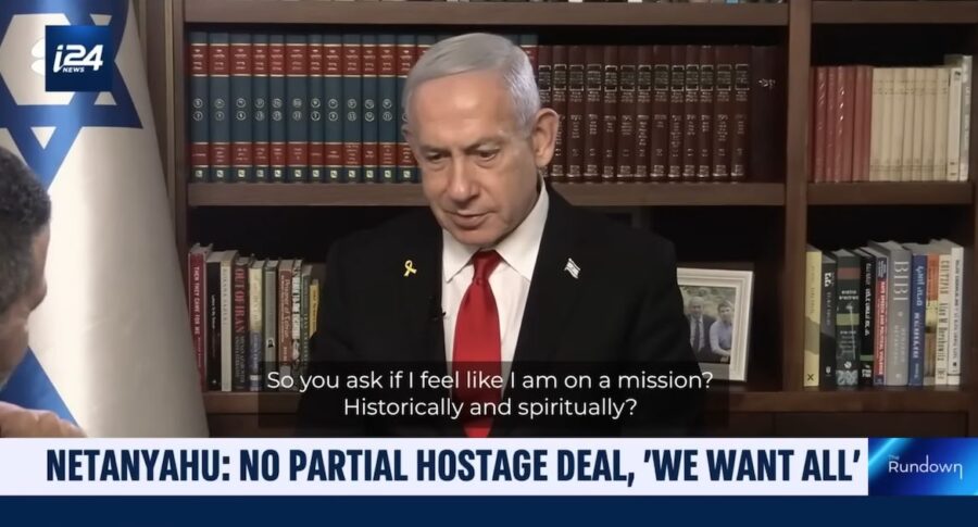 Netanyahu confirms Historic and Spiritual Mission | Photo: i24News.tv