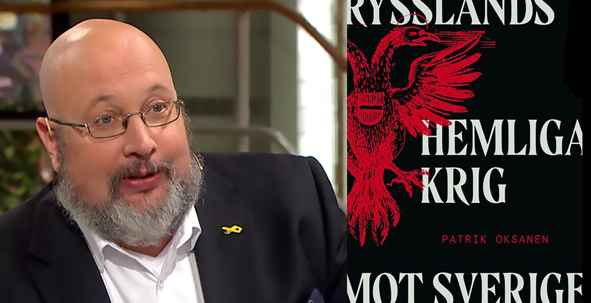 Patrik Oksanen skrev boken "Rysslands hemliga krig"
