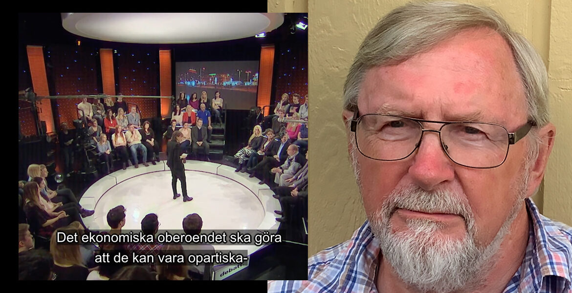 Åke Thunström vill att Public Service i Sverige ska granskas vetenskapligt