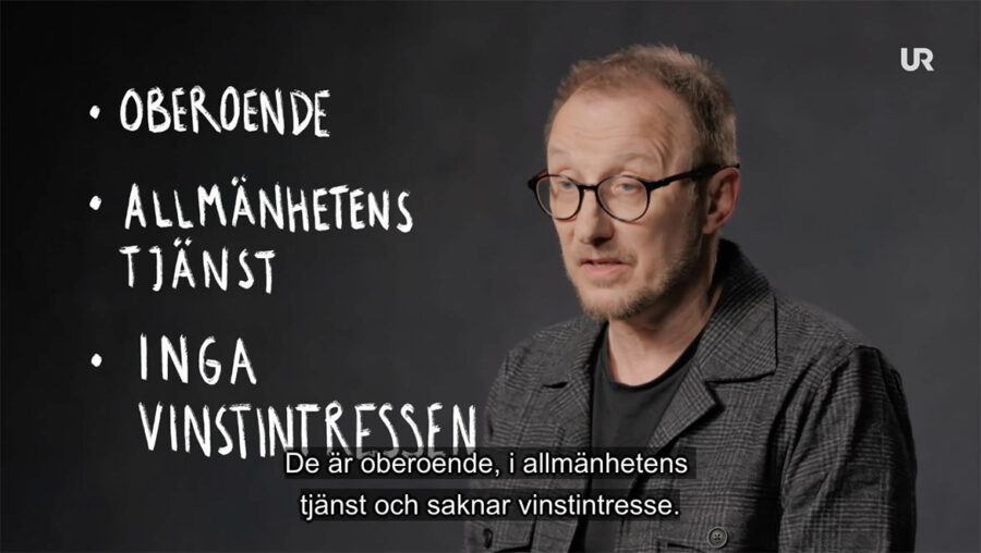 Public Service enligt UR