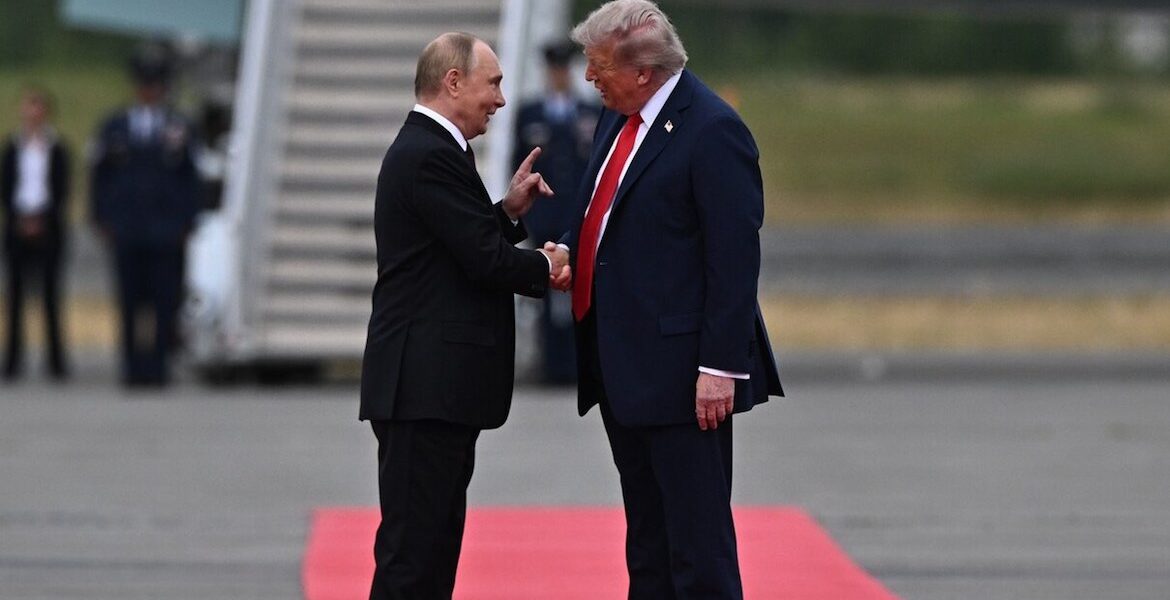 Putin och Trump hade fredsmöte om Ukraina i Anchorage, Alaska den 15:e aug 2025.