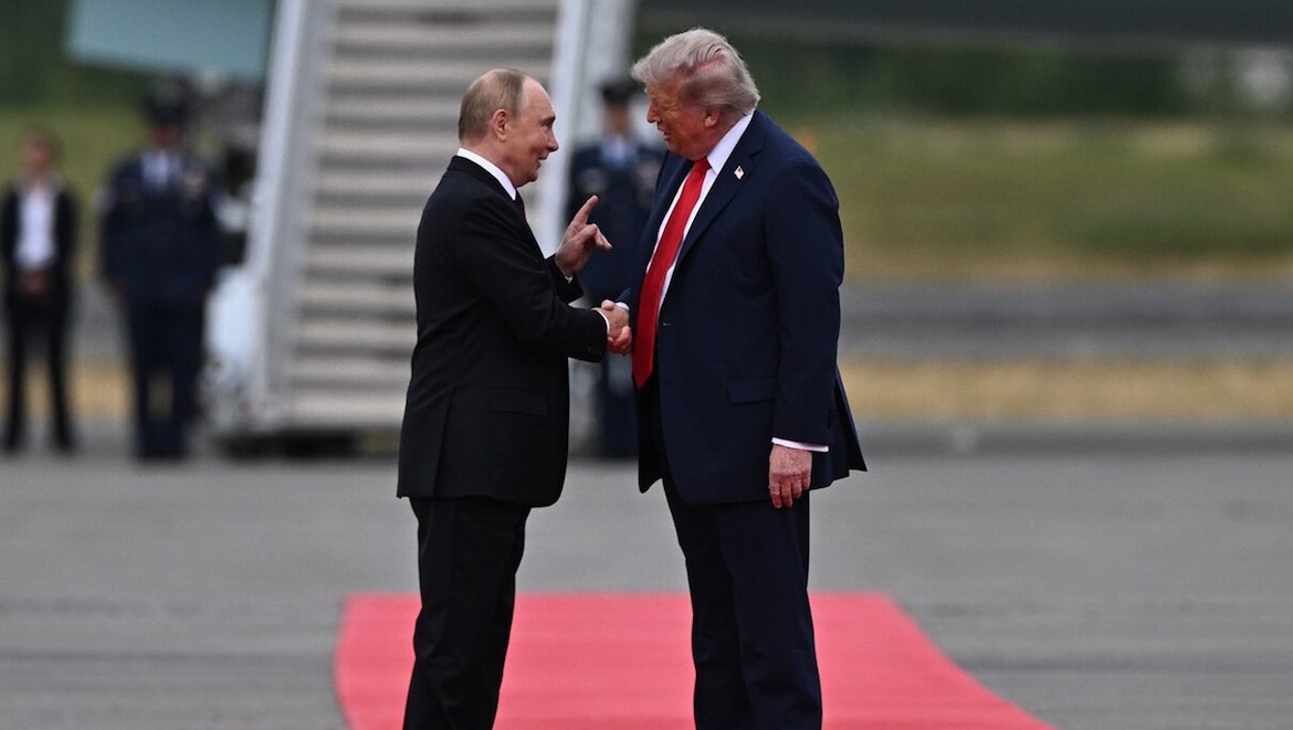 Putin och Trump hade fredsmöte om Ukraina i Anchorage, Alaska den 15:e aug 2025.