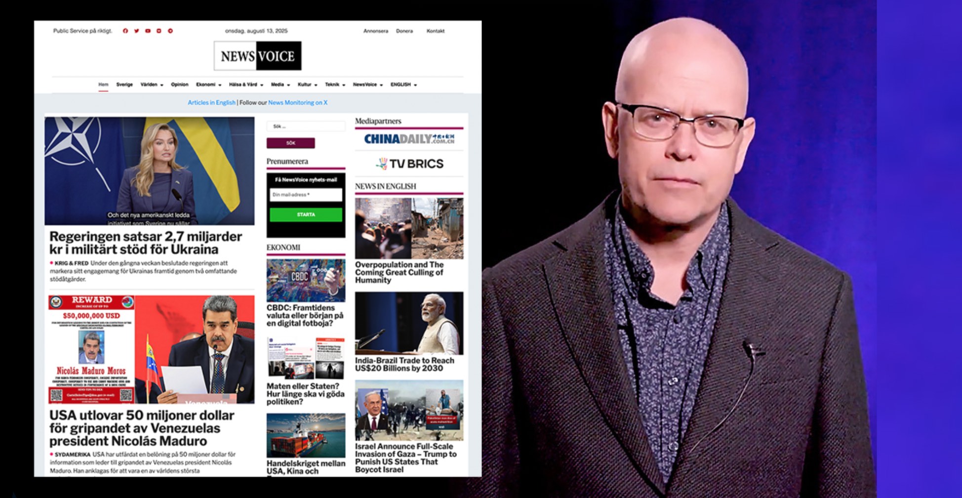 Torbjörn Sassersson är grundare av och redaktör på NewsVoice.