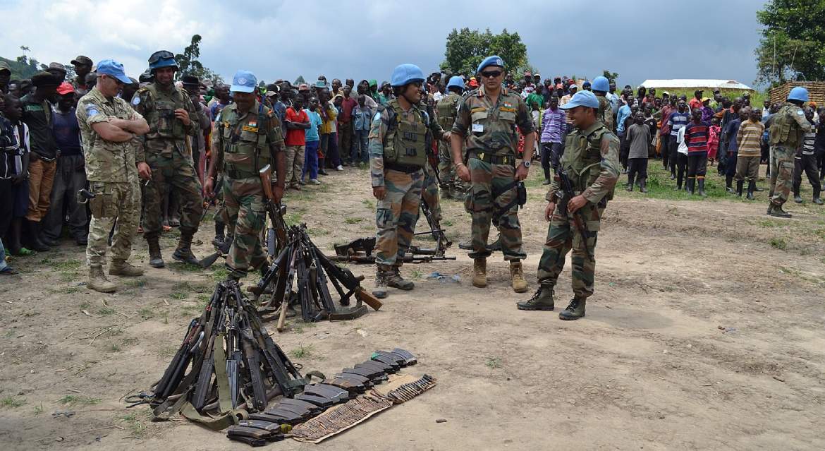 Ceremoni för frivillig kapitulation och avväpning av fd FDLR