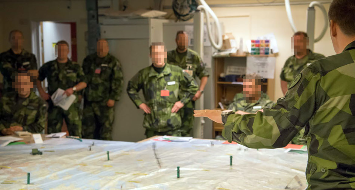 Militär stabsplanering