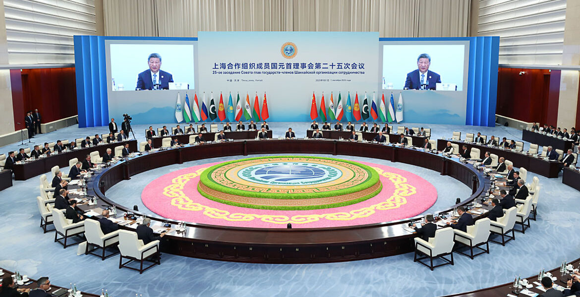 The 25th Meeting of the Council of Heads of State of the Shanghai Cooperation Organization (SCO) on Sep 1, 2025.