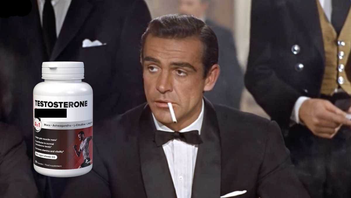 James Bond behövde inte testosteron...