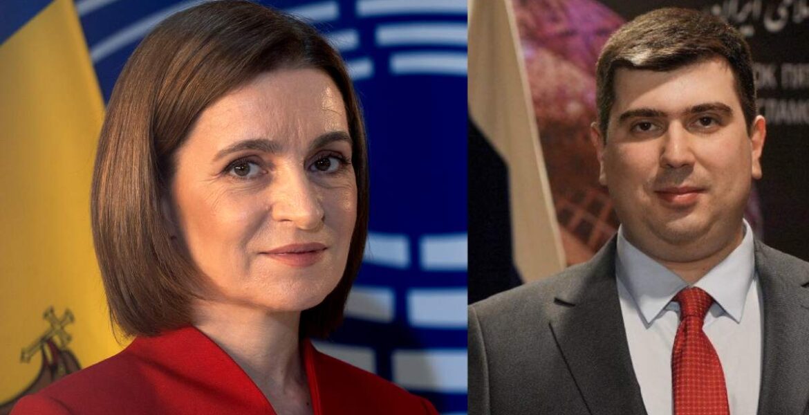 Maia Sandu och Farhad Ibragimov